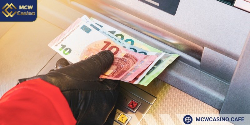 Withdrawing money with Bank Transfer